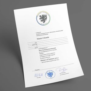 Bergische Universität Wuppertal pdf urkunde diplom master bachelor