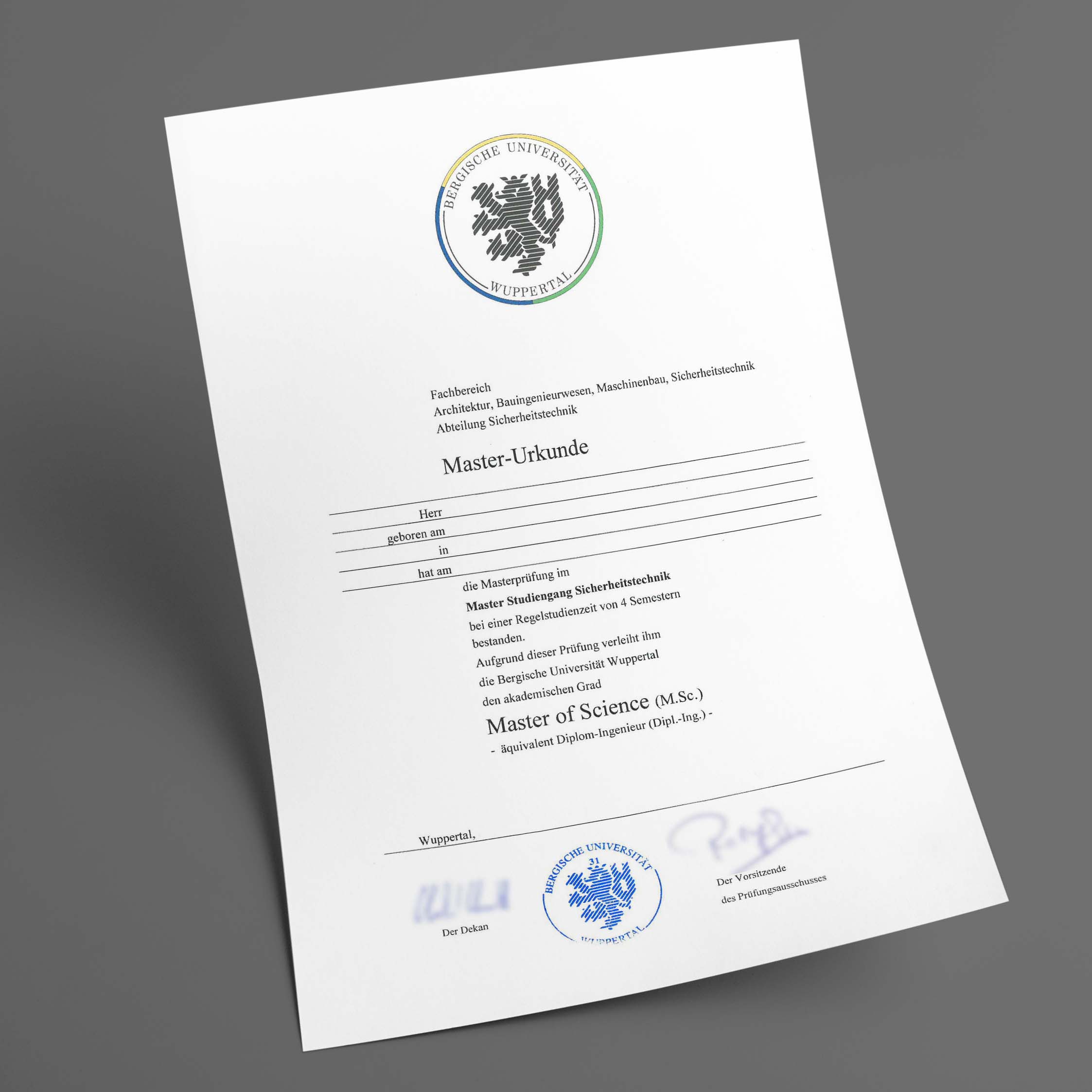 Du betrachtest gerade Bergische Universität Wuppertal diplom kaufen