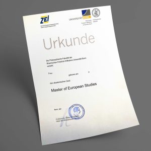 Bonn Universität pdf urkunde diplom master bachelor