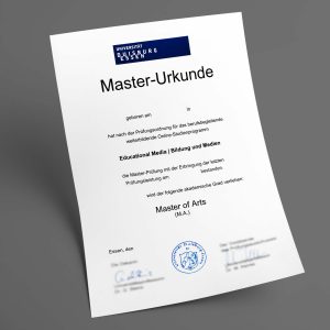 Duisburg‑Essen Universität pdf urkunde diplom master bachelor