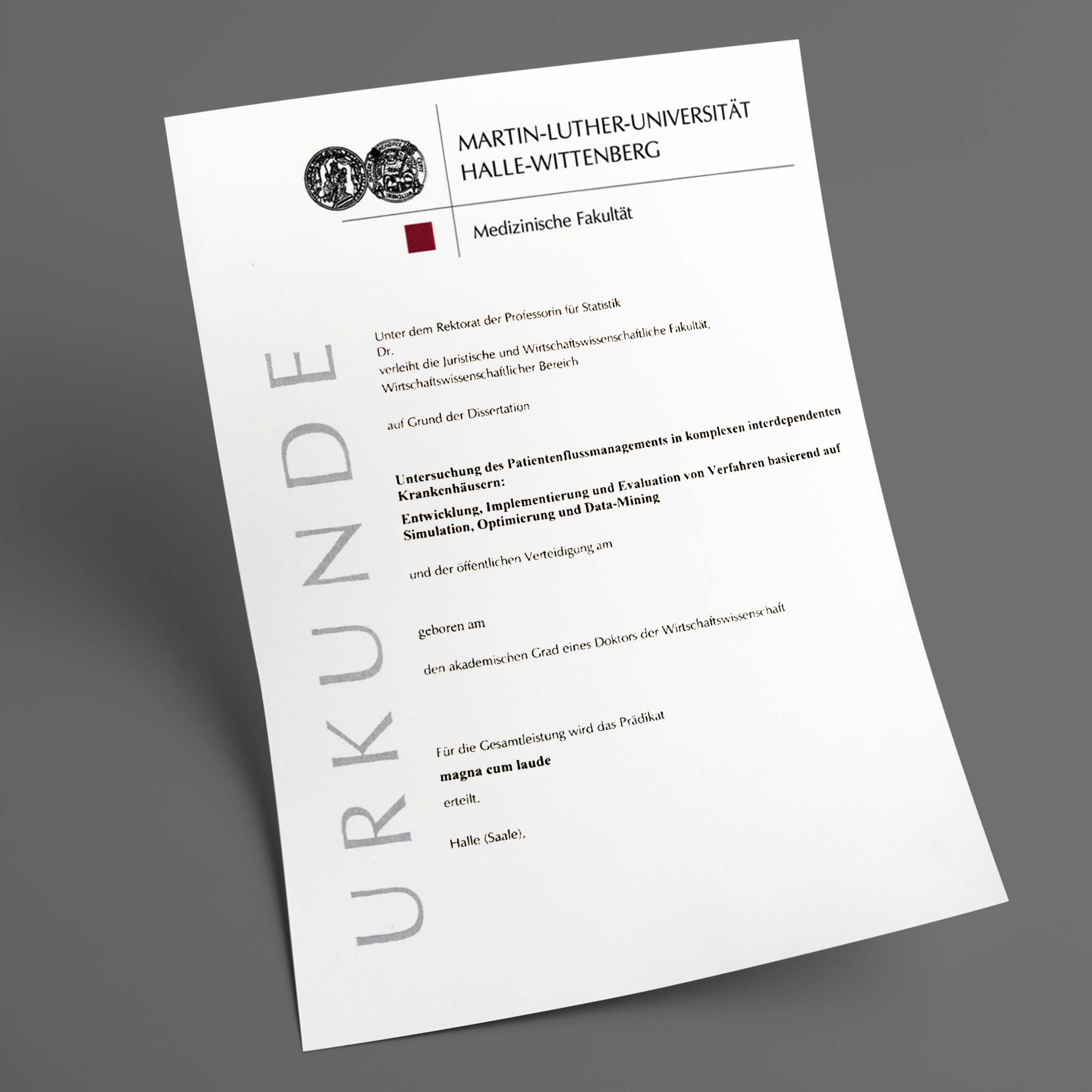 Du betrachtest gerade Universität Halle‑Wittenberg diplom kaufen