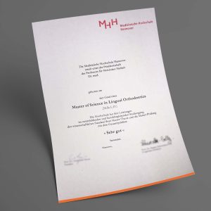 Hannover Medizinische Hochschule pdf urkunde diplom master bachelor