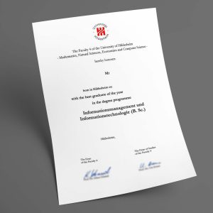 Hildesheim Universität pdf urkunde diplom master bachelor