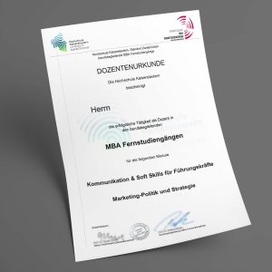 Kaiserslautern Universität pdf urkunde diplom master bachelor