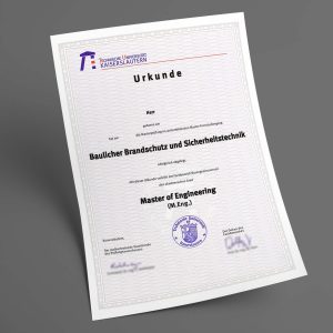 Kaiserslauternische Technische Hochschule pdf urkunde diplom master bachelor