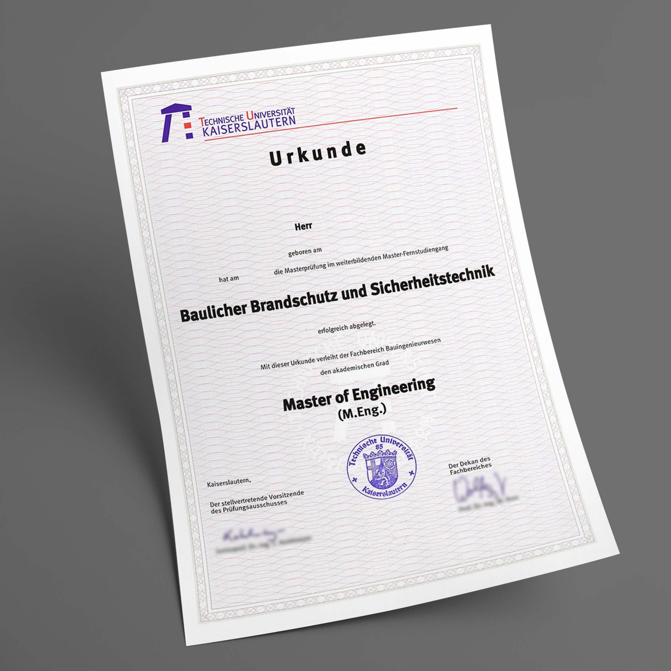 Du betrachtest gerade Kaiserslauternische Technische Hochschule diplom kaufen