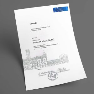 Leibniz Universität Hannover pdf urkunde diplom master bachelor
