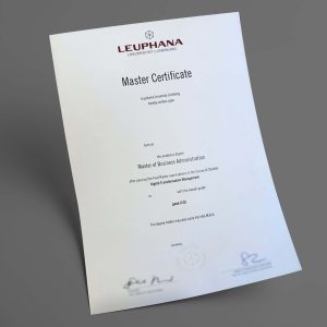 Leuphana Universität Lüneburg pdf urkunde diplom master bachelor