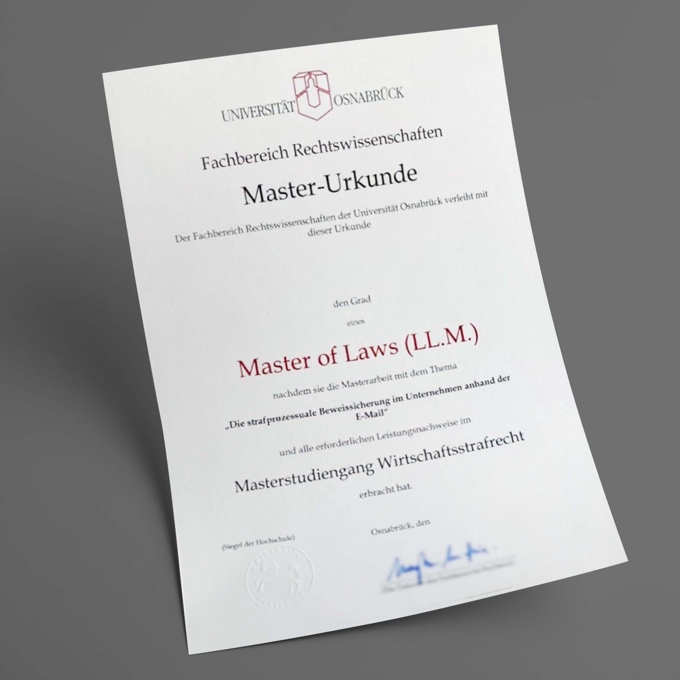 Du betrachtest gerade Universität Osnabrück diplom kaufen