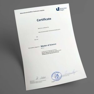 Siegen Universität pdf urkunde diplom master bachelor