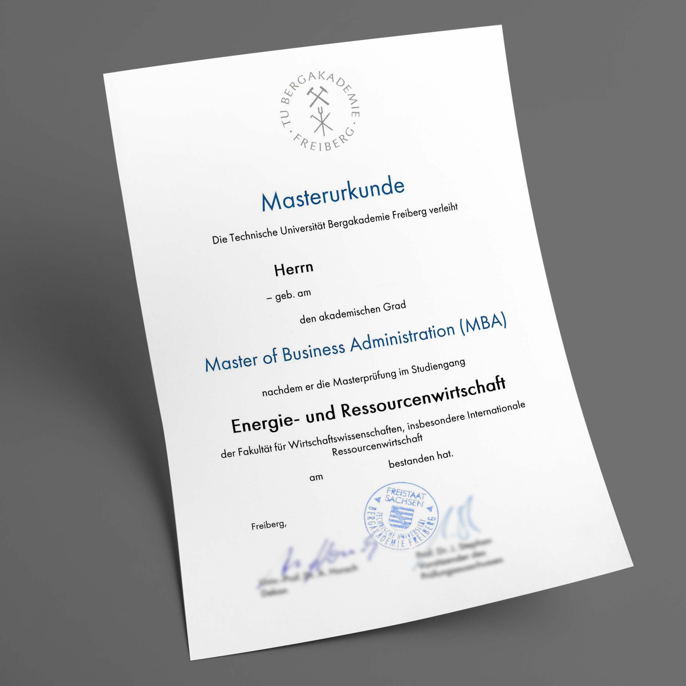 Du betrachtest gerade Berg- und Hüttenuniversität Freiberg diplom kaufen