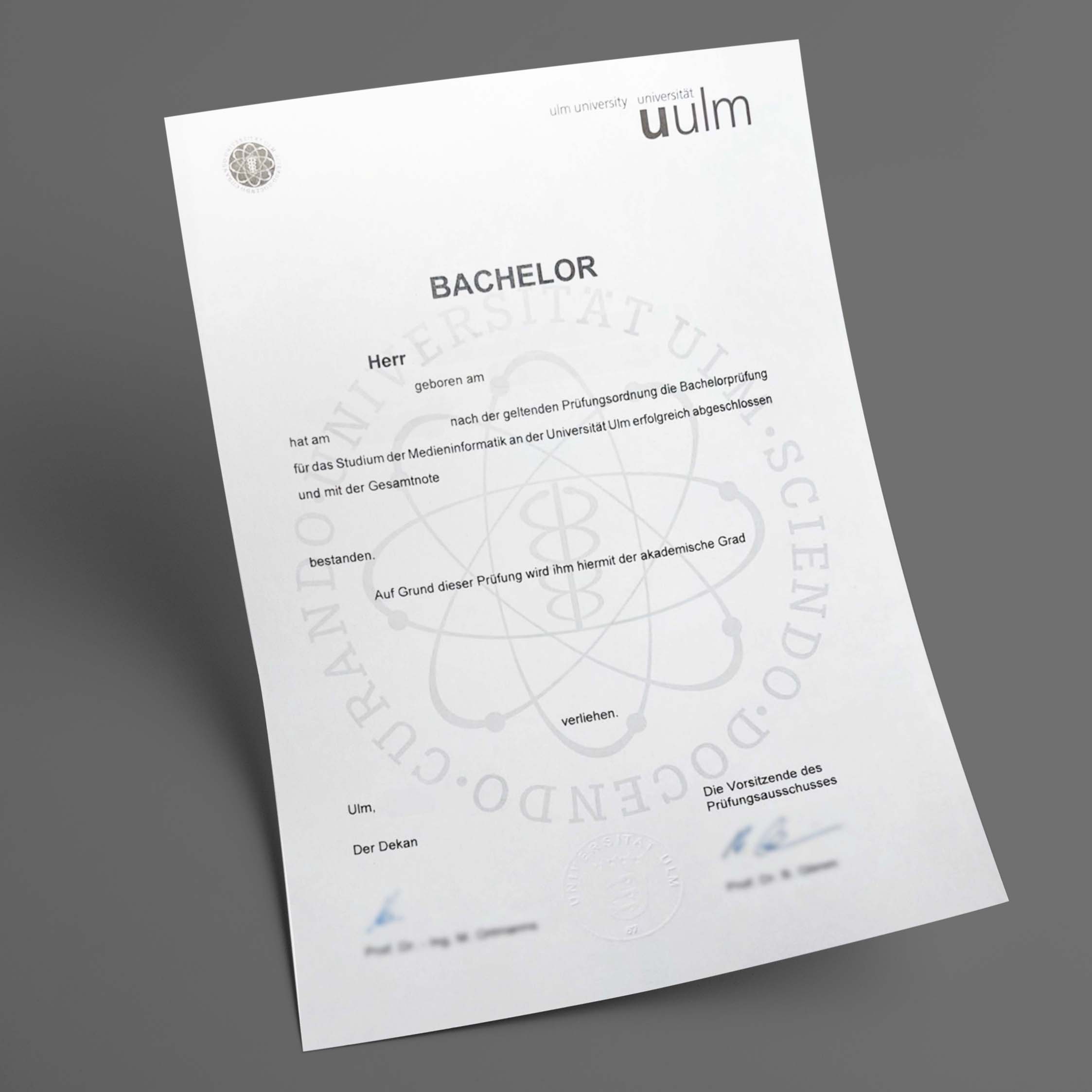 Du betrachtest gerade Universität Ulm diplom kaufen