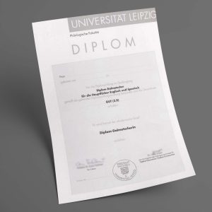 Universität Leipzig pdf urkunde diplom master bachelor