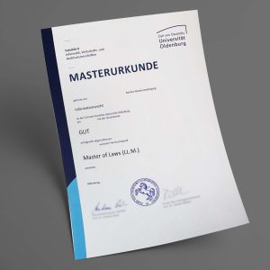Universität Oldenburg pdf urkunde diplom master bachelor