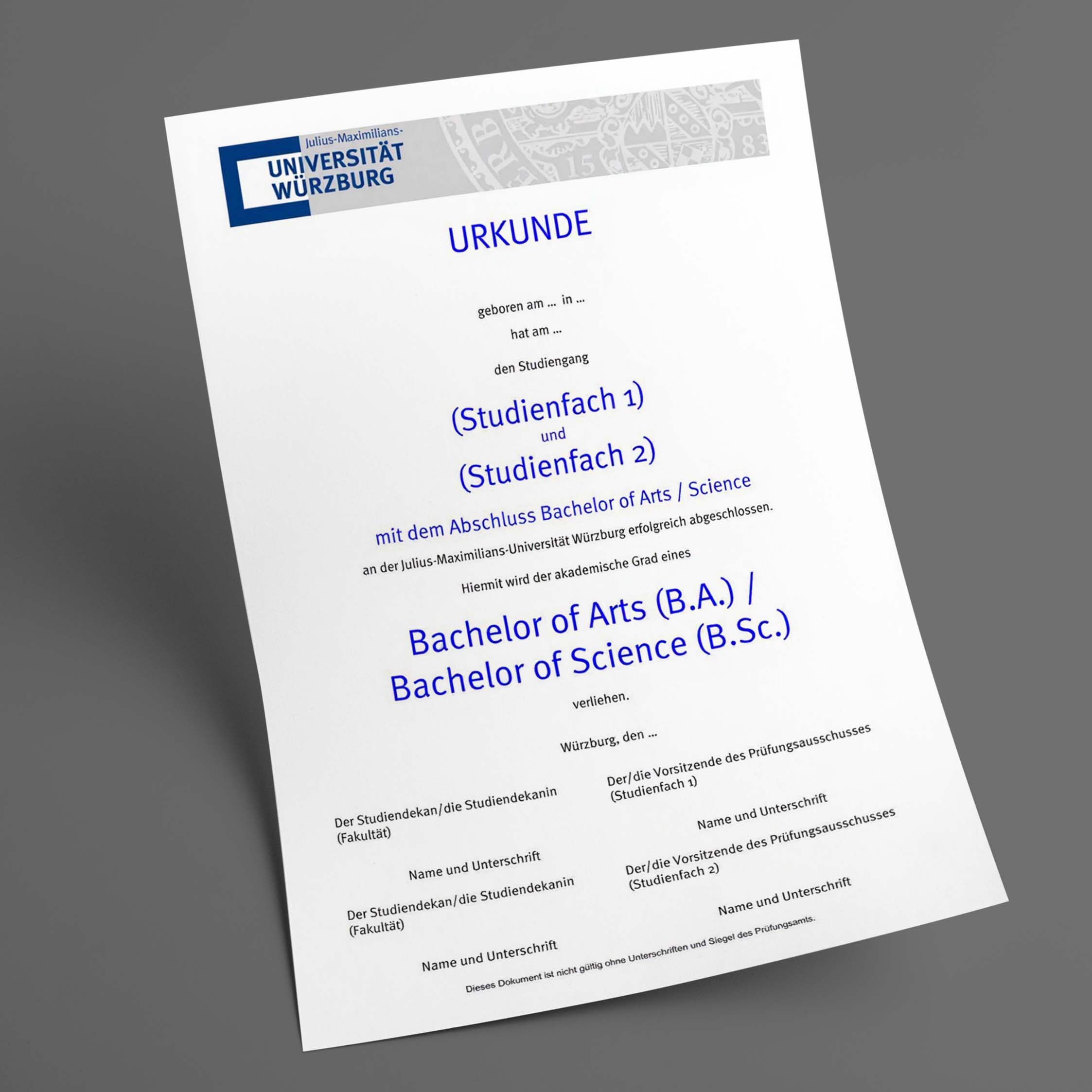 Du betrachtest gerade Universität Würzburg diplom kaufen